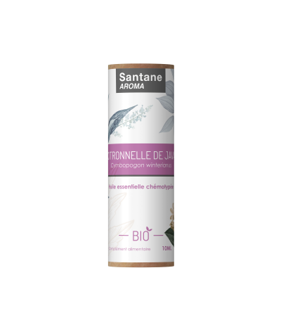 CITRONNELLE DE JAVA Huile essentielle - SANTANE® - PHYTOTHERAPIE - AROMATHERAPIE - PLANTES - SANTE NATURELLLE