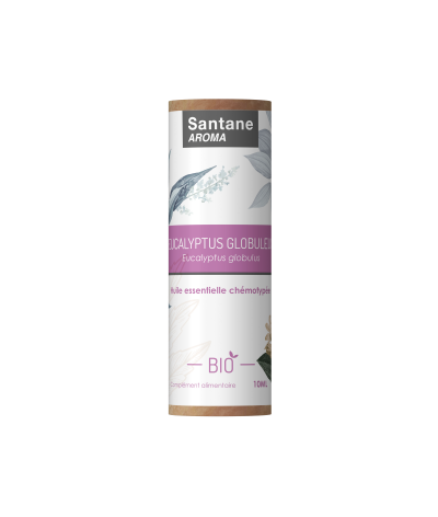 EUCALYPTUS GLOBULEUX Huile essentielle - SANTANE® - PHYTOTHERAPIE - AROMATHERAPIE - PLANTES - SANTE NATURELLLE