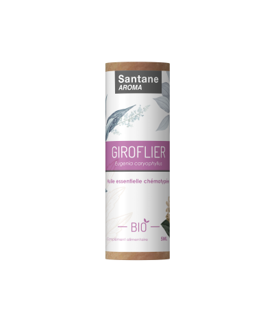 GIROFLIER Huile essentielle - SANTANE® - PHYTOTHERAPIE - AROMATHERAPIE - PLANTES - SANTE NATURELLLE