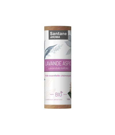 LAVANDE ASPIC Huile essentielle - SANTANE® - PHYTOTHERAPIE - AROMATHERAPIE - PLANTES - SANTE NATURELLE