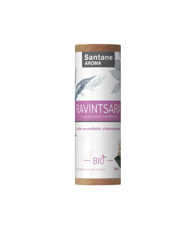 RAVINTSARA Huile essentielle - SANTANE® - PHYTOTHERAPIE - AROMATHERAPIE - PLANTES - SANTE NATURELLE