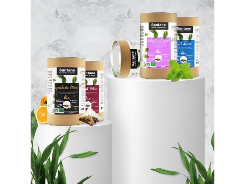 Infusions BIO - Tisanes, thés et infusions - Santane®