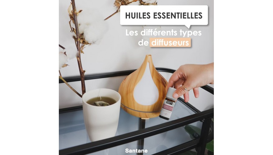 Les différents types de diffuseurs d'huiles essentielles